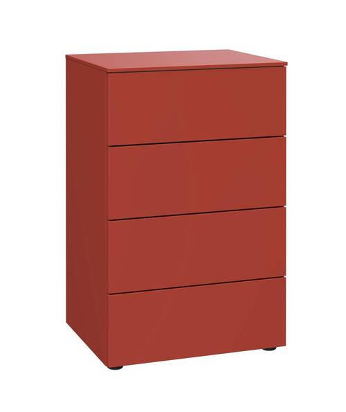 KOMMODE Primolar Garda  in 50/79/41 cm  - Koralle/Rot, Design, Holzwerkstoff/Kunststoff (50/79/41cm) - Xora