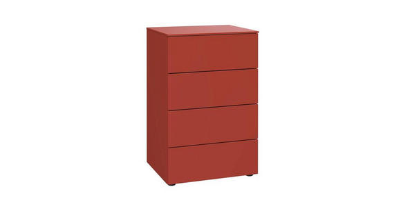 KOMMODE 50/79/41 cm  - Koralle/Rot, Design, Holzwerkstoff/Kunststoff (50/79/41cm) - Xora