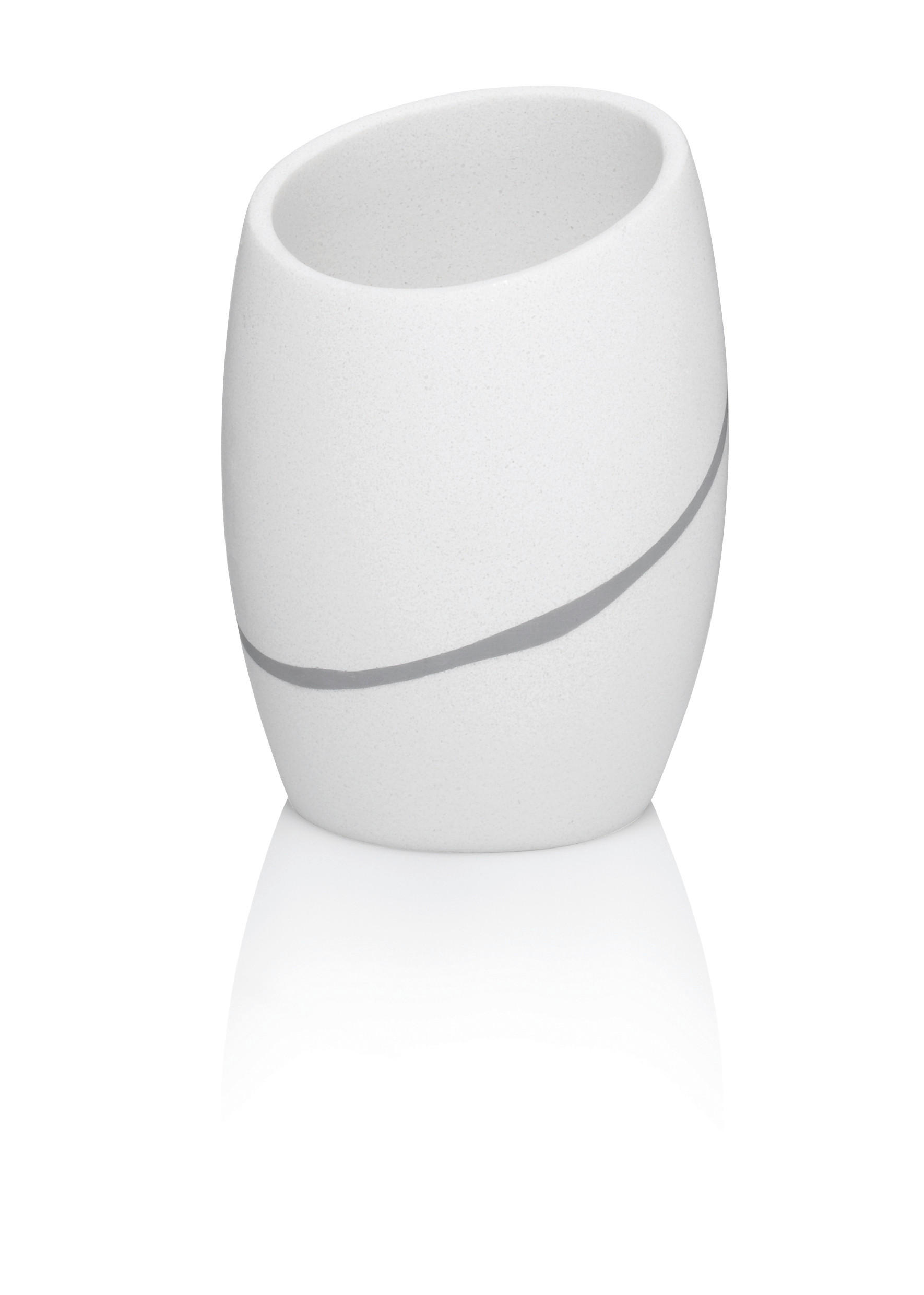 KUPAONSKA ČAŠA bijela plastika TALUS - bijela, Basics, plastika (8/11cm) - Kela