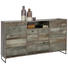 SIDEBOARD 168/85/37 cm - Anthrazit/Braun, Design, Holzwerkstoff/Metall (168/85/37cm) - Ti`me SIDEBOARD 168/85/37 cm - Anthrazit/Braun, Design, Holzwerkstoff/Metall (168/85/37cm) - Ti`me