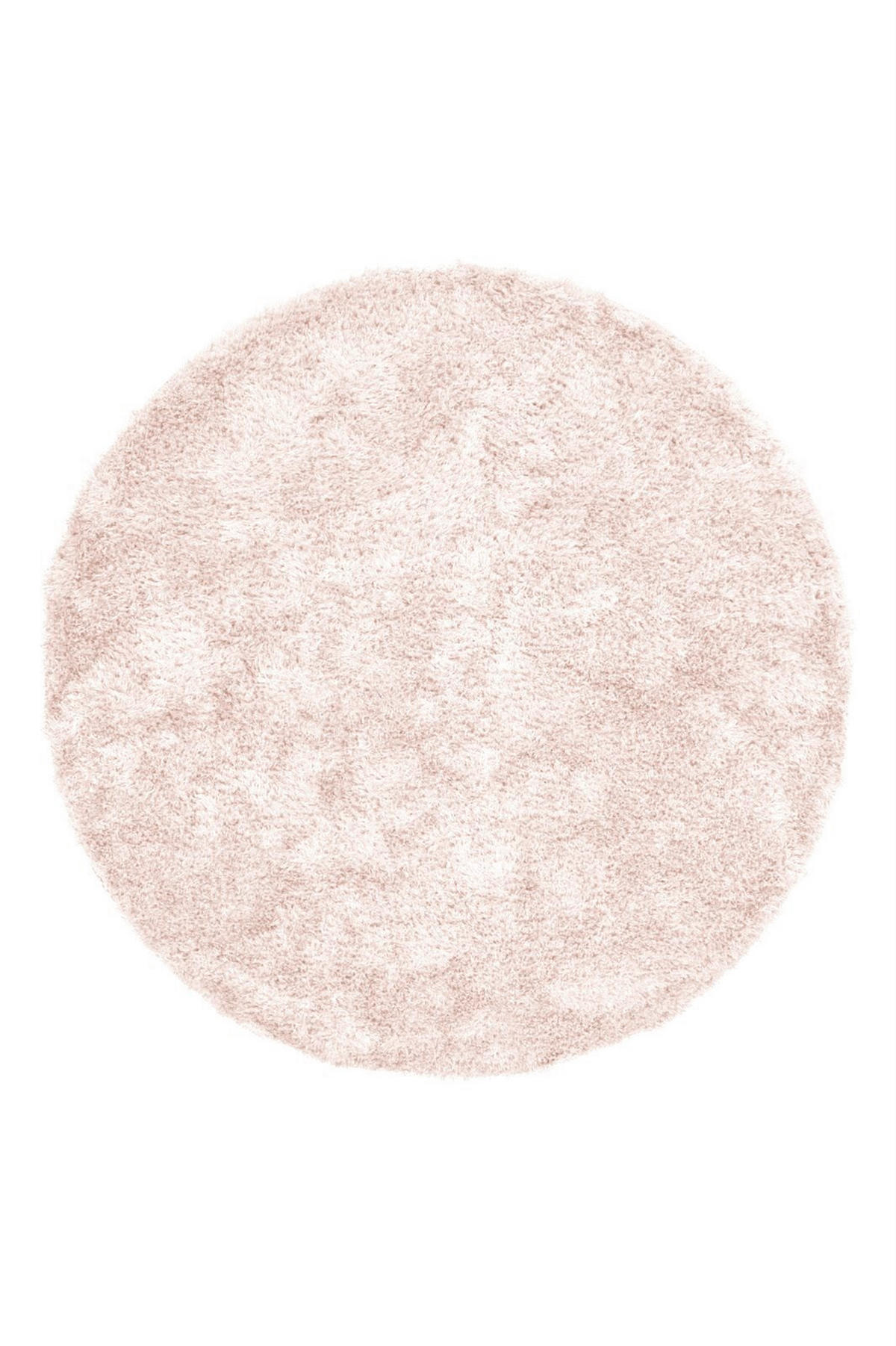 HOCHFLORTEPPICH 120 cm Diamond 700 Puderrosa Hellrosa  - Hellrosa, KONVENTIONELL, Textil (120cm)