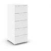KOMMODE  in 40/100/35 cm  - Weiß, Design, Holzwerkstoff/Metall (40/100/35cm) - Carryhome