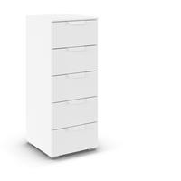 KOMMODE  in 40/100/35 cm  - Weiß, Design, Holzwerkstoff/Metall (40/100/35cm) - Carryhome