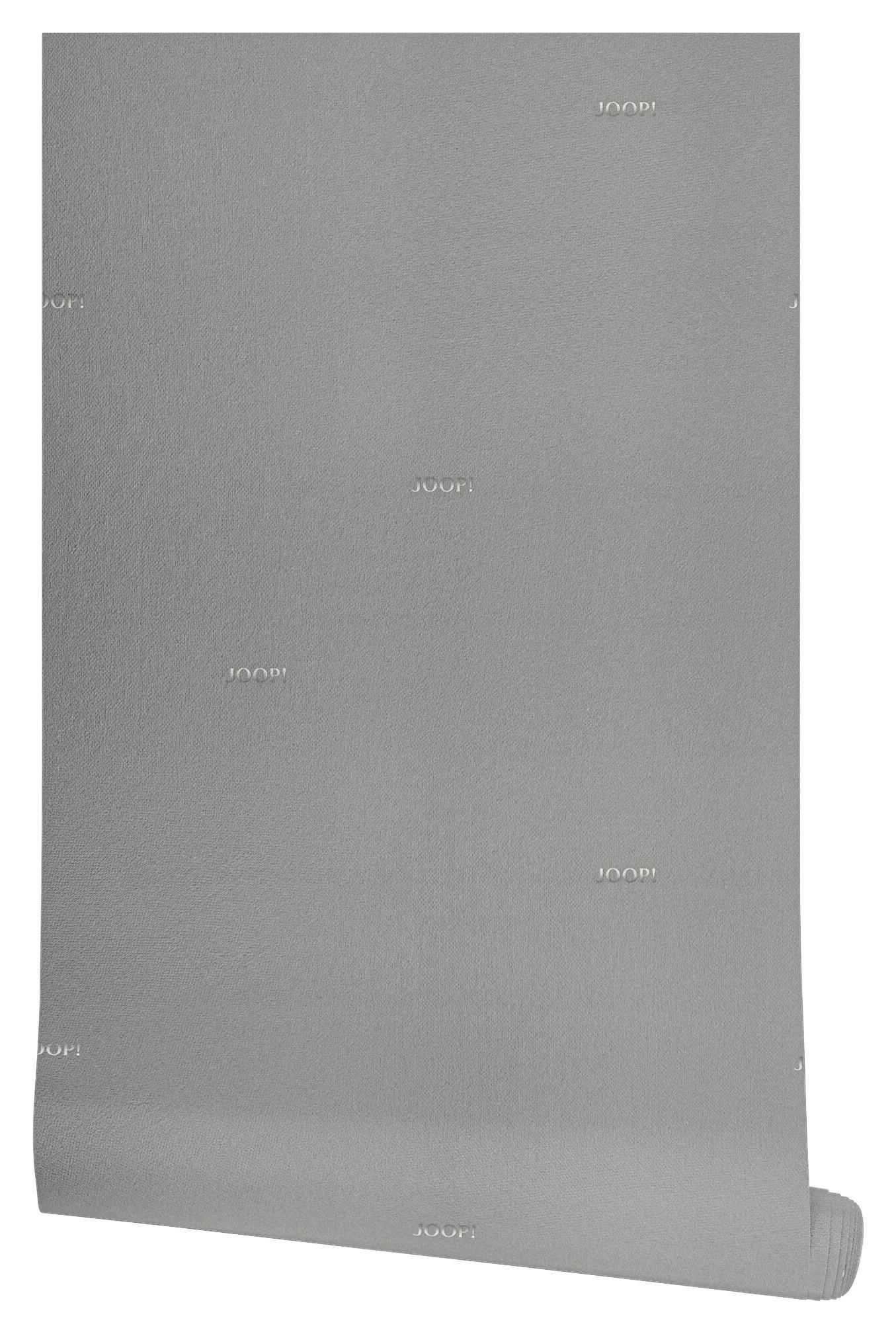 VLIESTAPETE 10.05 m J! UNI  - Anthrazit, Basics, Textil (53/1005cm) - Joop!