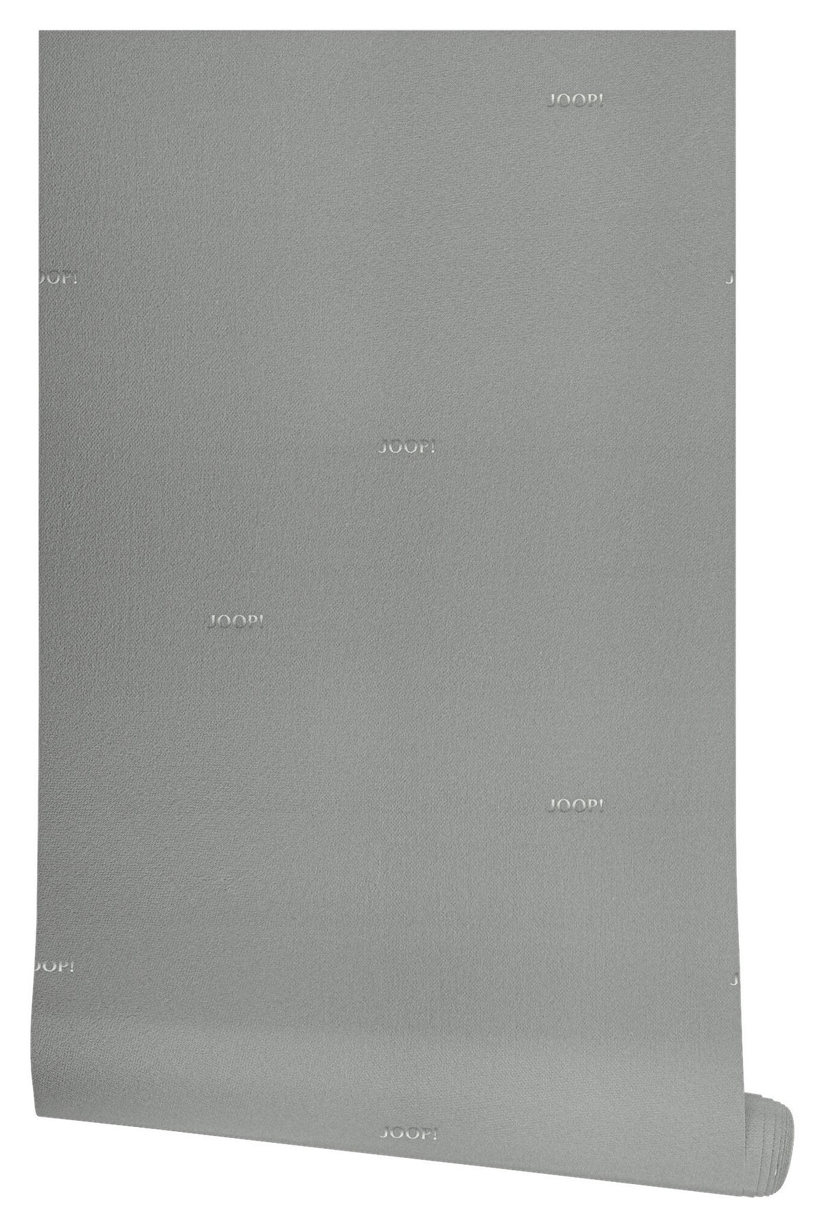 VLIESTAPETE 10.05 m J! UNI  - Anthrazit, Basics, Textil (53/1005cm) - Joop!