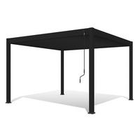 PERGOLA - Anthrazit, Basics, Metall (360/255/400cm) - Gardenson