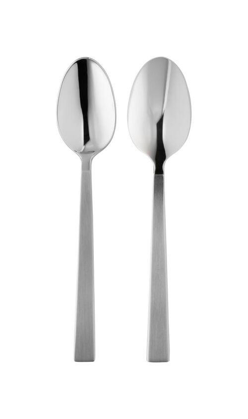 ESPRESSOLÖFFEL-SET - Silberfarben, Design, Metall (14,9/10,6/2,6cm) - Joop!