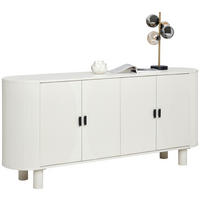 TÁLALÓSZEKRÉNY 180/80/40 cm  - bézs, Trend, fém/fa (180/80/40cm) - Ambia Home