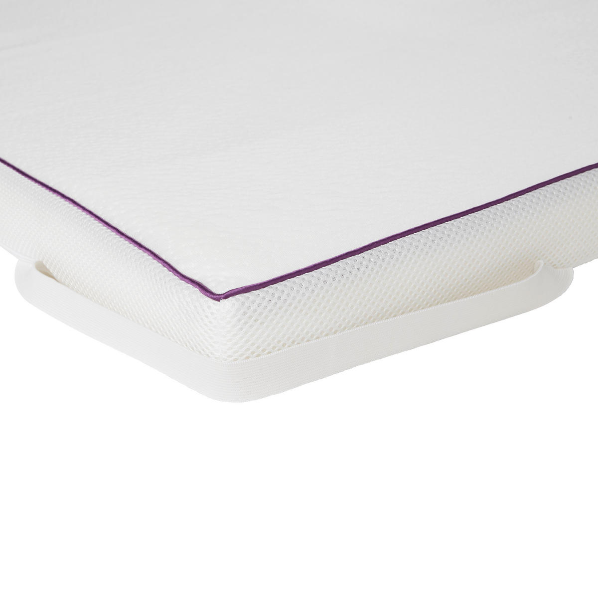 TOPPER Palermo 90/200 cm Höhe ca.  - Weiß, Basics, Textil (90/200cm) - Sleeptex
