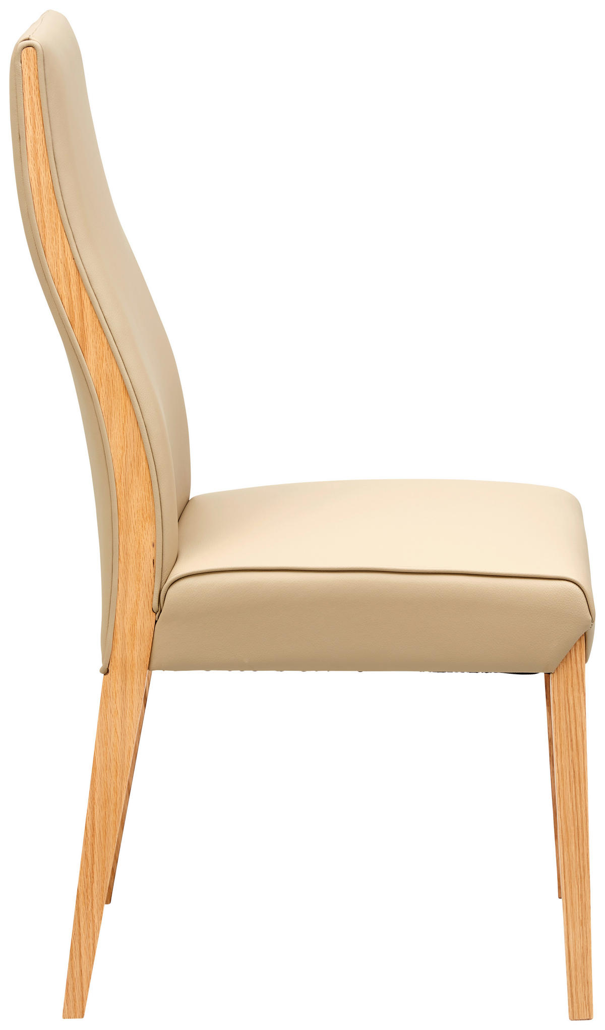 ŽIDLE,  - Konvenční, dřevo/kůže (47/104/61cm) - Livetastic