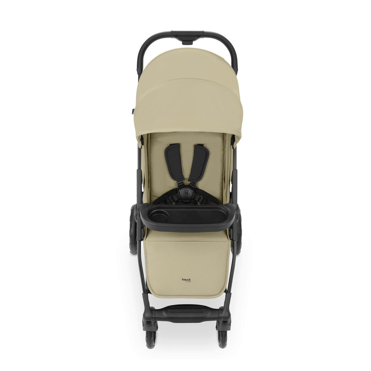 KINDERWAGENSET  Shop N Care Travel Set  Olive  - Schwarz/Olivgrün, Basics, Kunststoff/Textil (52/110/91cm) - Hauck