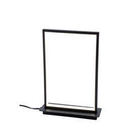 LED-TISCHLEUCHTE 22/8/32 cm   - Schwarz, Design, Metall (22/8/32cm)