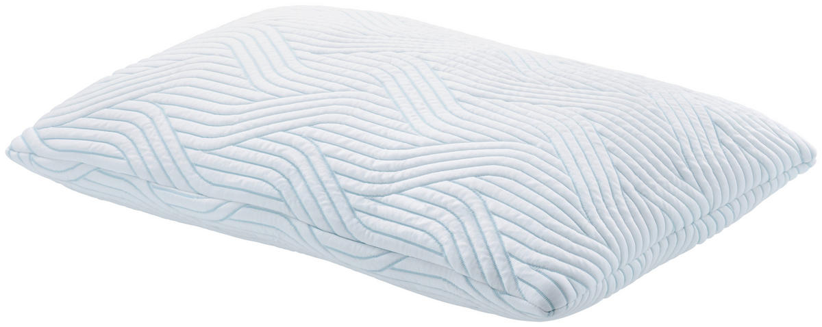 NACKENKISSEN 63/43 cm  - Weiss, Basics, Textil (63/43cm) - Tempur