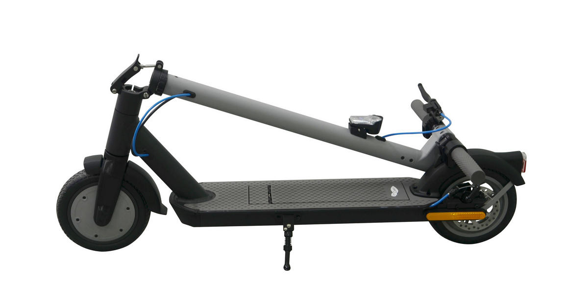 ELEKTROSCOOTER EWA 6000 EKFV  - Hellgrau/Schwarz, KONVENTIONELL, Kunststoff/Metall (116/43/114,5cm)