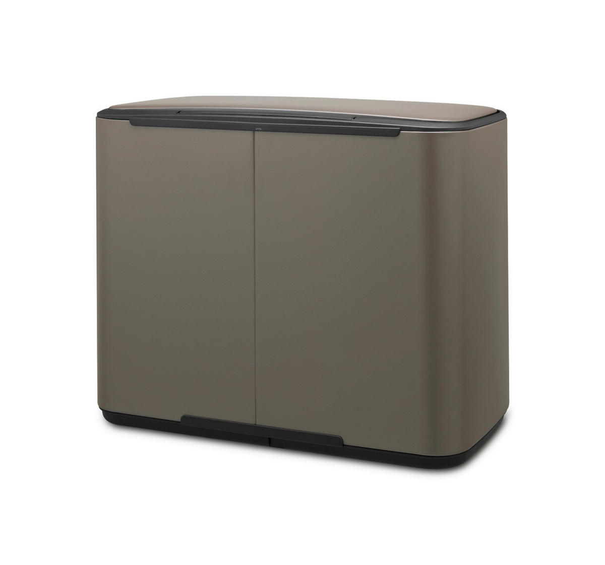 ODPADKOVÝ KÔŠ  33 l - čierna/sivá, Design, kov/plast (54/44/36,5cm) - Brabantia