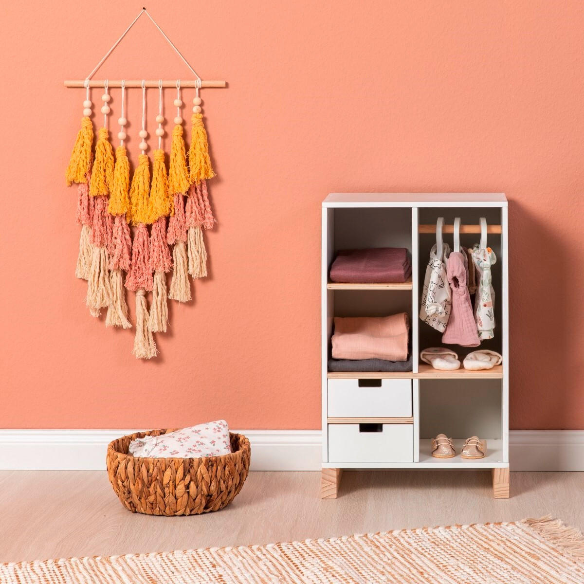 PUPPENKLEIDERSCHRANK - Basics, Holz (32/20/50cm) - MUSTERKIND