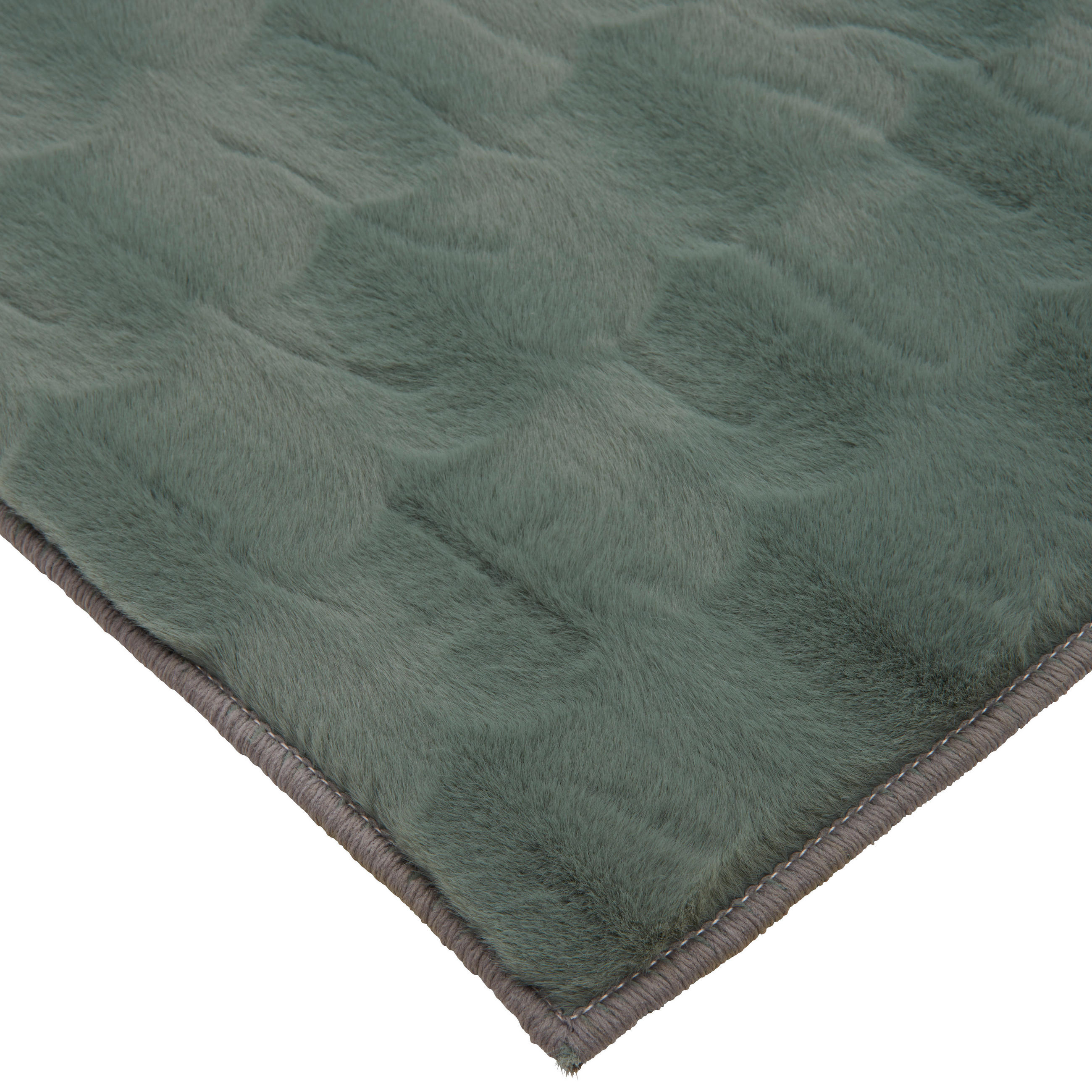 HOSSZÚ SZÁLÚ SZŐNYEG  Luna Design  - zöld, Design, textil (160/230cm) - Novel