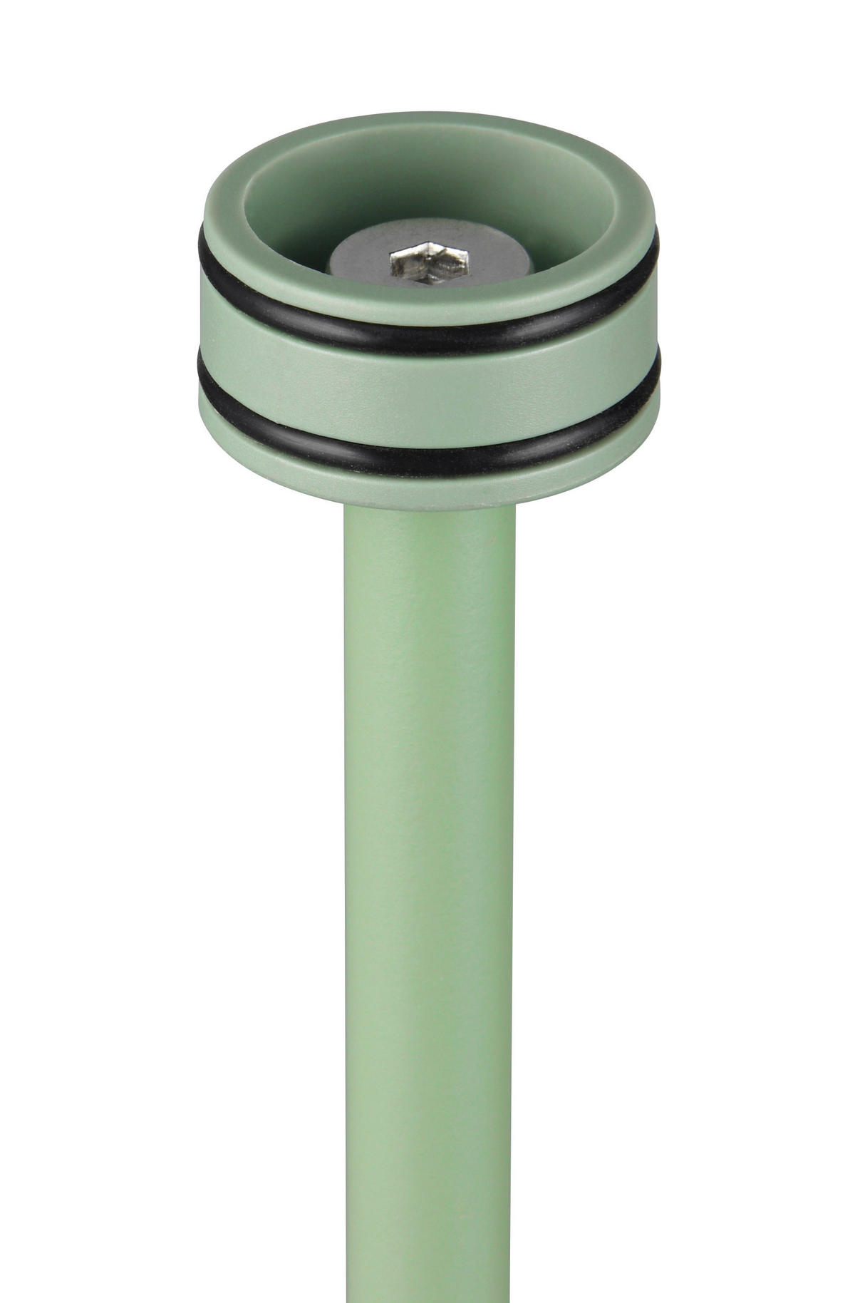 AKU STOJACÍ LAMPA, 13,5/123 cm  - zelená, Design, kov (13,5/123cm)