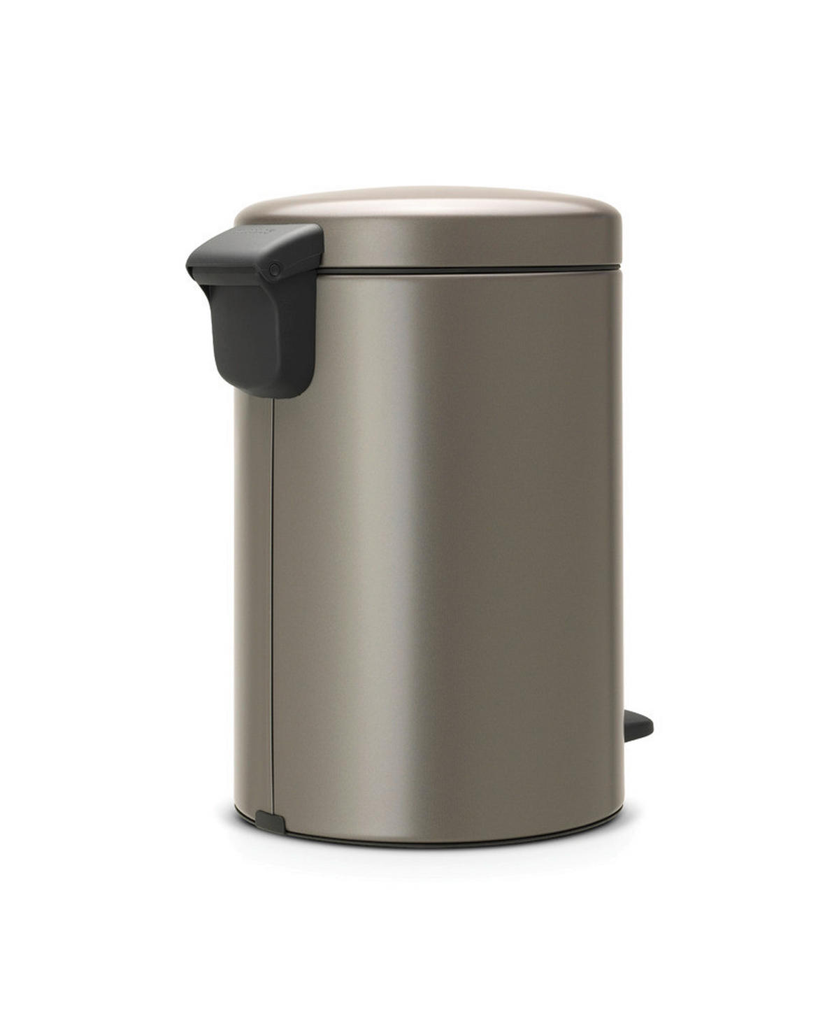 ABFALLEIMER NEW ICON 12 L  - Platinfarben, Design, Kunststoff/Metall (25,1/41,1/33,8cm) - Brabantia