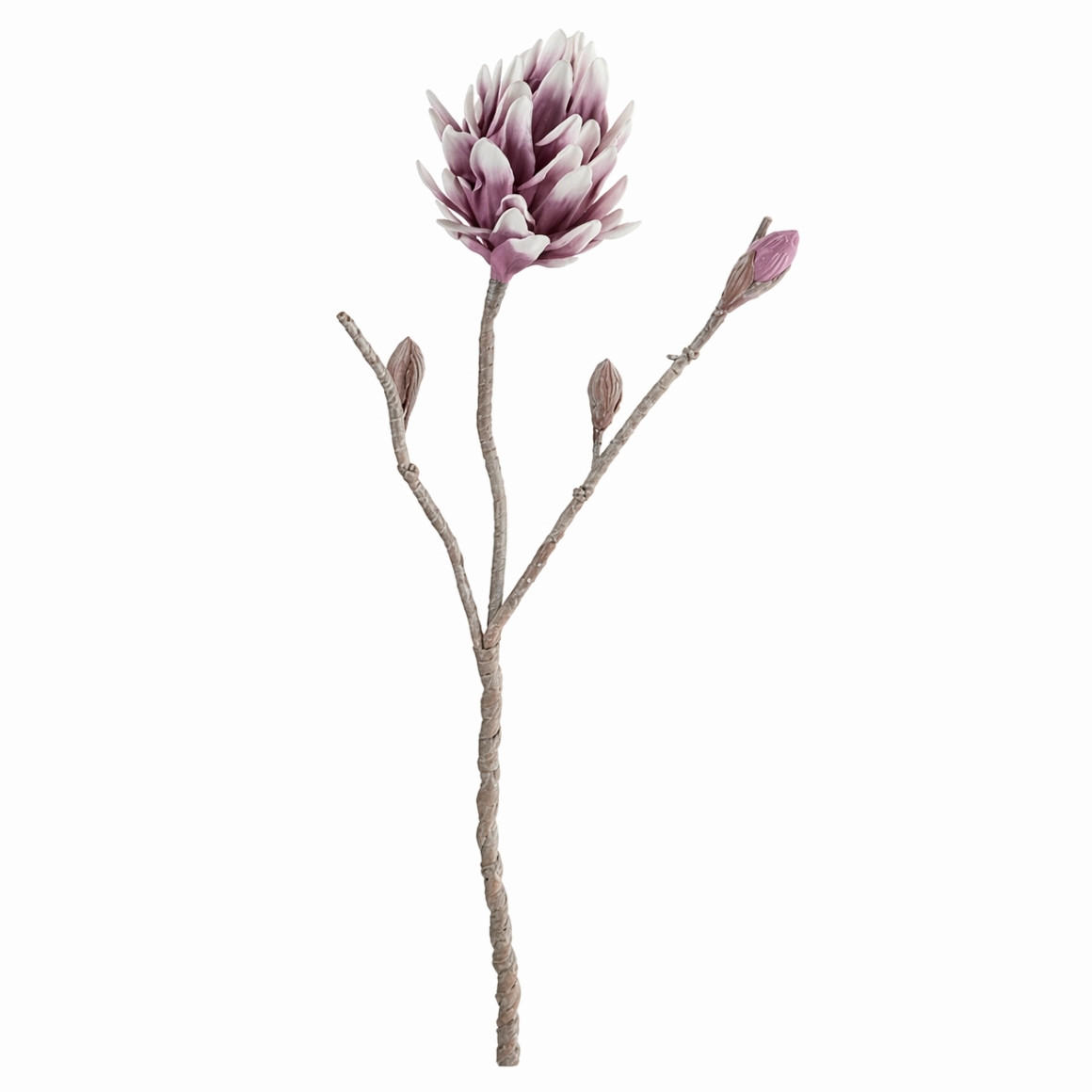 VEŠTAČKI CVET          122 cm    - lila/bela, Osnovno, plastika (122cm)