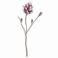 VEŠTAČKI CVET          122 cm    - lila/bela, Osnovno, plastika (122cm)
