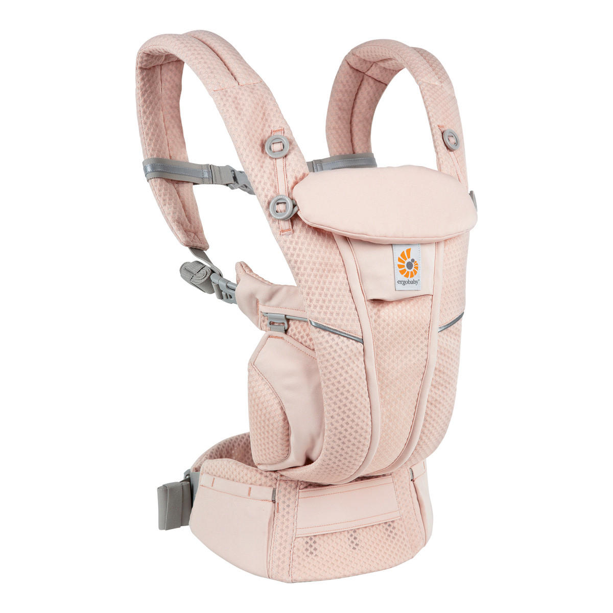 KENGUR NOSILJKA  Omni Breeze  - svetloružičasta, Osnovno, tekstil (0,7kg) - Ergo Baby