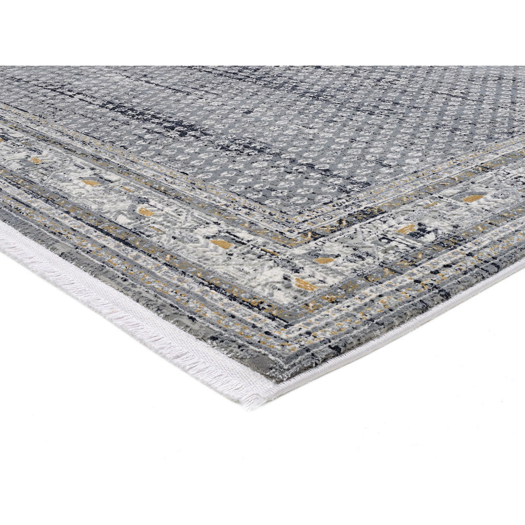 Thumbnail - Dieter Knoll Läufer Monza, Grau, Textil, Abstraktes, rechteckig, 80x250 cm, Oeko-Tex® Standard 100, für Fußbodenheizung ...