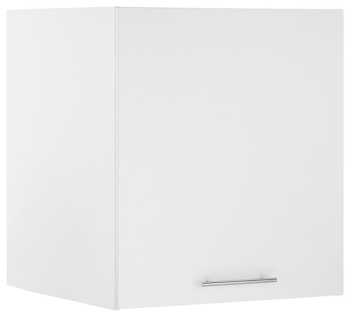 AUFSATZSCHRANK 68/76/68 cm  in  - Chromfarben/Weiß, Design, Holzwerkstoff/Metall (68/76/68cm)