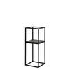 BLUMENSTÄNDER Metall  - Schwarz, Basics, Metall (19/47/19cm)