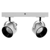 LED-STRAHLER 30/8,3/15 cm   - Silberfarben, Design, Kunststoff/Metall (30/8,3/15cm) - Osram