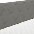 BOXSPRINGBETT 180/200 cm,  in Grau, Matratze, Topper, H3 = fest  - Schwarz/Grau, Design, Textil/Metall (180/200cm) - Esposa