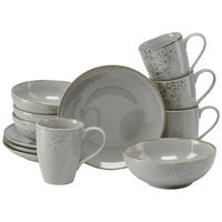 FRUKOSTSERVIS Nature Collection Stone  - grå, Basics, keramik - Creatable