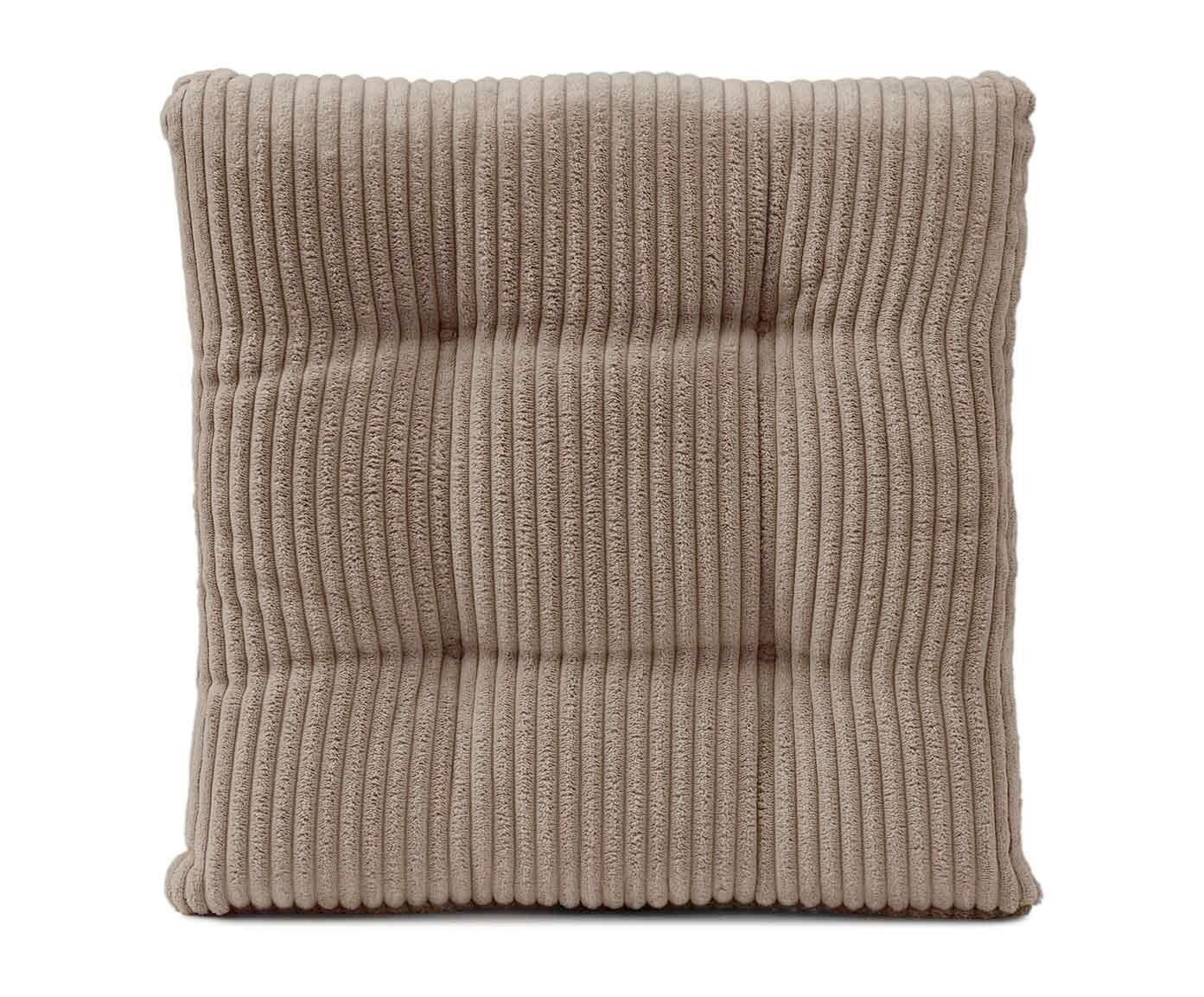 SITZKISSEN 40/40 cm  - Taupe, Basics, Textil (40/40cm) - Novel