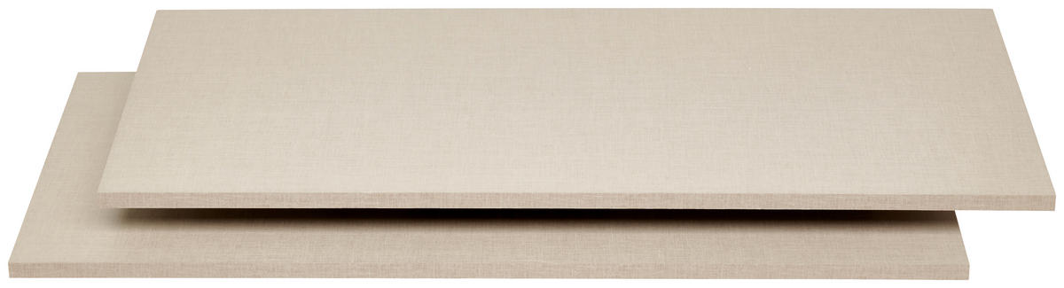 EINLEGEBODENSET 88/1,6/45 cm   - Grau, MODERN, Holzwerkstoff (88/1,6/45cm) - Rauch Möbel
