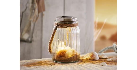 SOLARLEUCHTE - Design, Glas/Kunststoff (10,8/15,5cm) - Boxxx