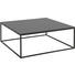 KONFERENČNÍ STOLEK, hnědá - hnědá, Design, kov/sklo (90/90/34cm) - Natuzzi KONFERENČNÍ STOLEK, hnědá - hnědá, Design, kov/sklo (90/90/34cm) - Natuzzi