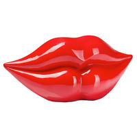 SKULPTURA - rdeča, Trend, umetna masa (29/13,5/9,5cm) - Ambia Home