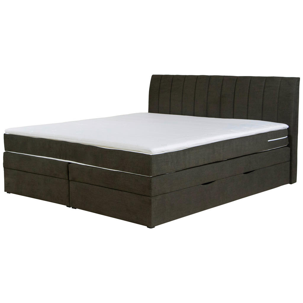 Boxspringbett Mit Topper & Bettkasten 140x200 Shark
