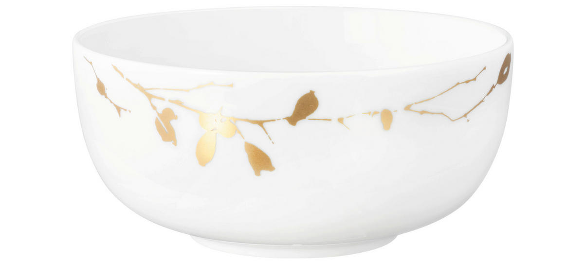 MISKA NA MÜSLI porcelán keramika 15 cm - bílá/barvy zlata, Basics, keramika (15cm) - Seltmann Weiden