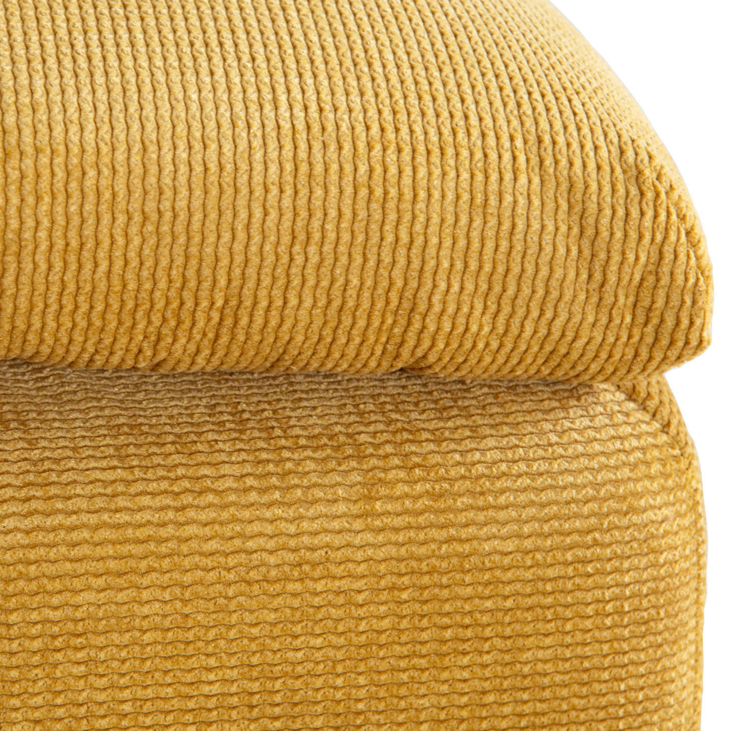 PALL i textil senapsgul  - svart/senapsgul, Klassisk, trä/textil (75/45/75cm) - MID.YOU