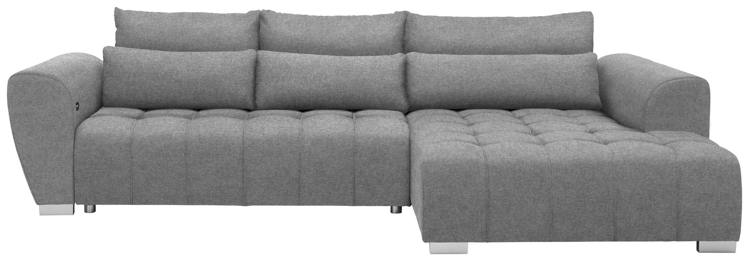 COLȚAR textil gri  - argintiu/gri, Modern, plastic/textil (304/218cm) - Carryhome