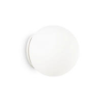 WANDLEUCHTE Mapa Bianco 30/30 cm   - Weiß, Basics, Glas (30/30cm) - Ideal Lux