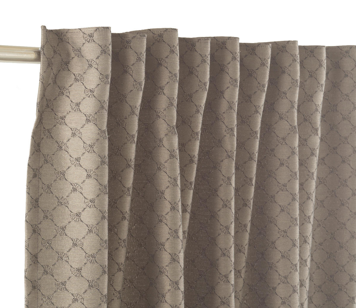 FERTIGVORHANG  blickdicht   130/250 cm  - Braun, Basics, Textil (130/250cm) - Joop!
