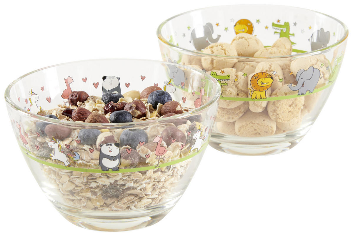 KINDERSCHÜSSEL  - Klar, Trend, Glas (12cm) - Leonardo