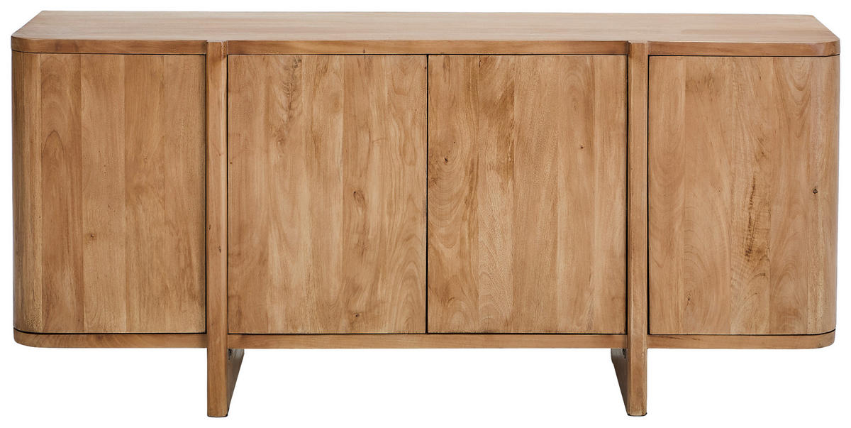 SIDEBOARD  160/72/42 cm  - Naturfarben, Design, Holz (160/72/42cm) - Livetastic