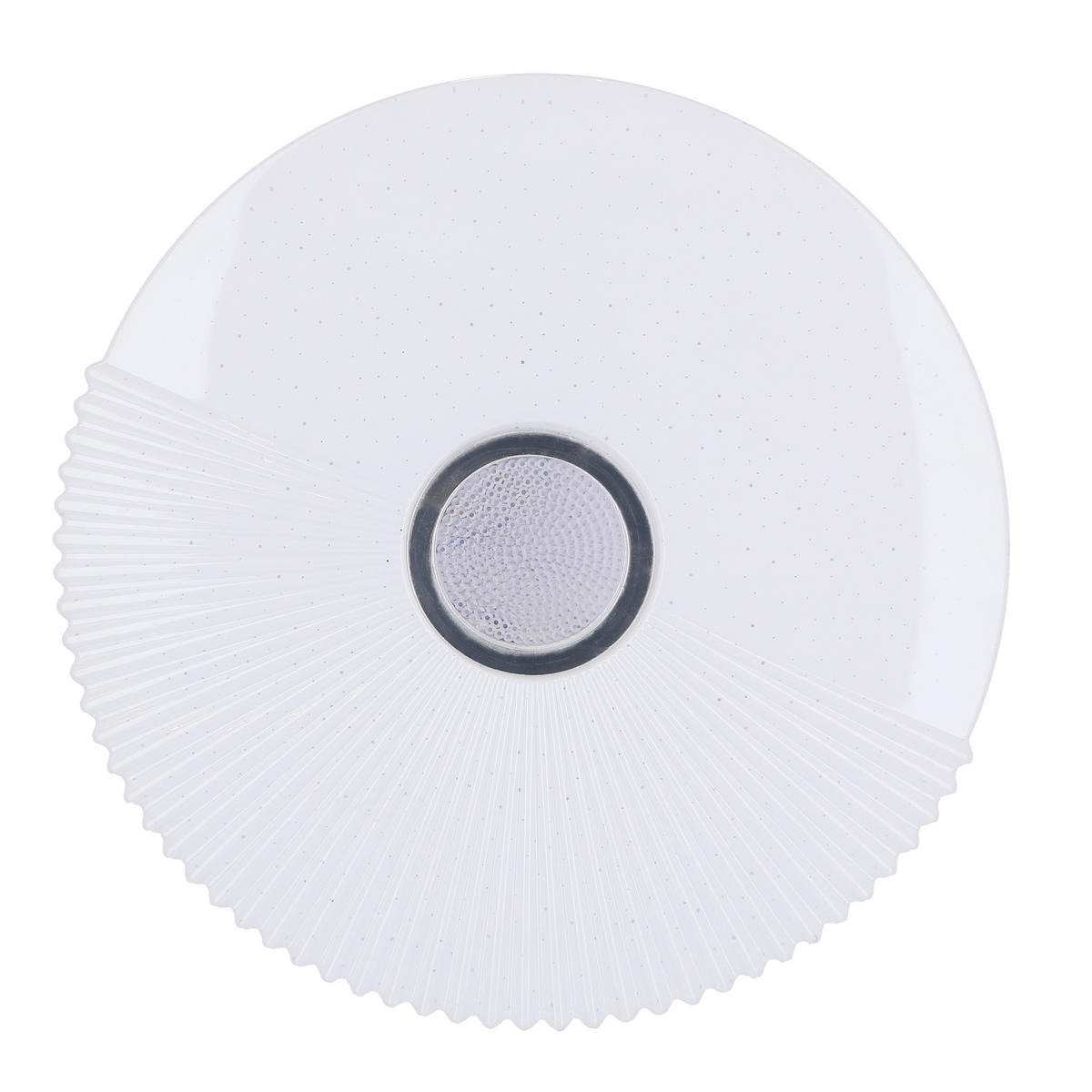LED-DECKENLEUCHTE 38/38/6 cm   - Weiß, KONVENTIONELL, Kunststoff/Metall (38/38/6cm)