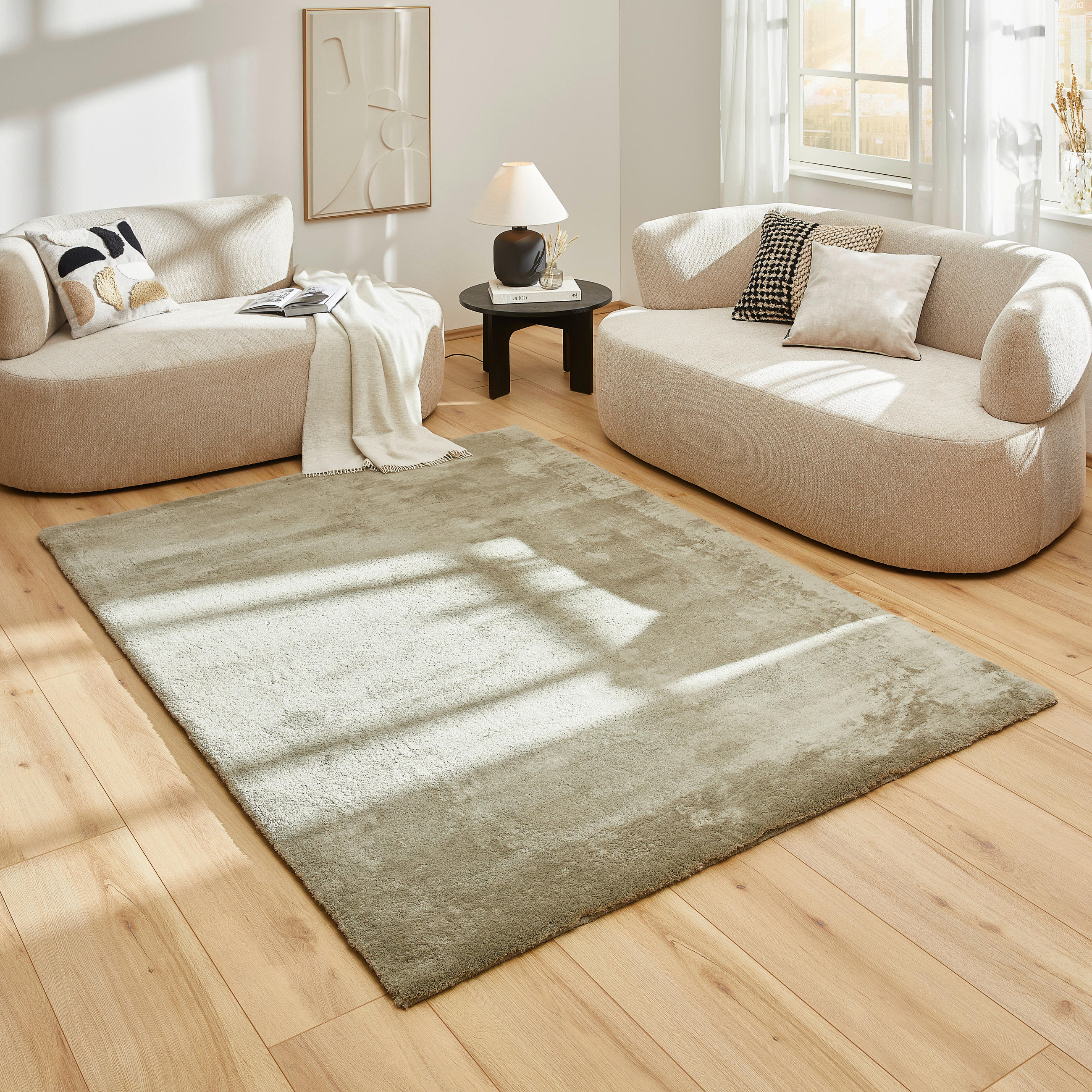 WEBTEPPICH 120/170 cm Grün, Salbeigrün  - Salbeigrün/Grün, KONVENTIONELL, Textil (120/170cm) - Boxxx