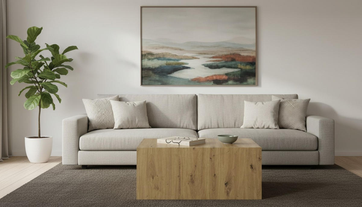 COUCHTISCH 90/60/40 cm rechteckig Eichefarben  - Eichefarben, Design, Holzwerkstoff (90/60/40cm) - MID.YOU
