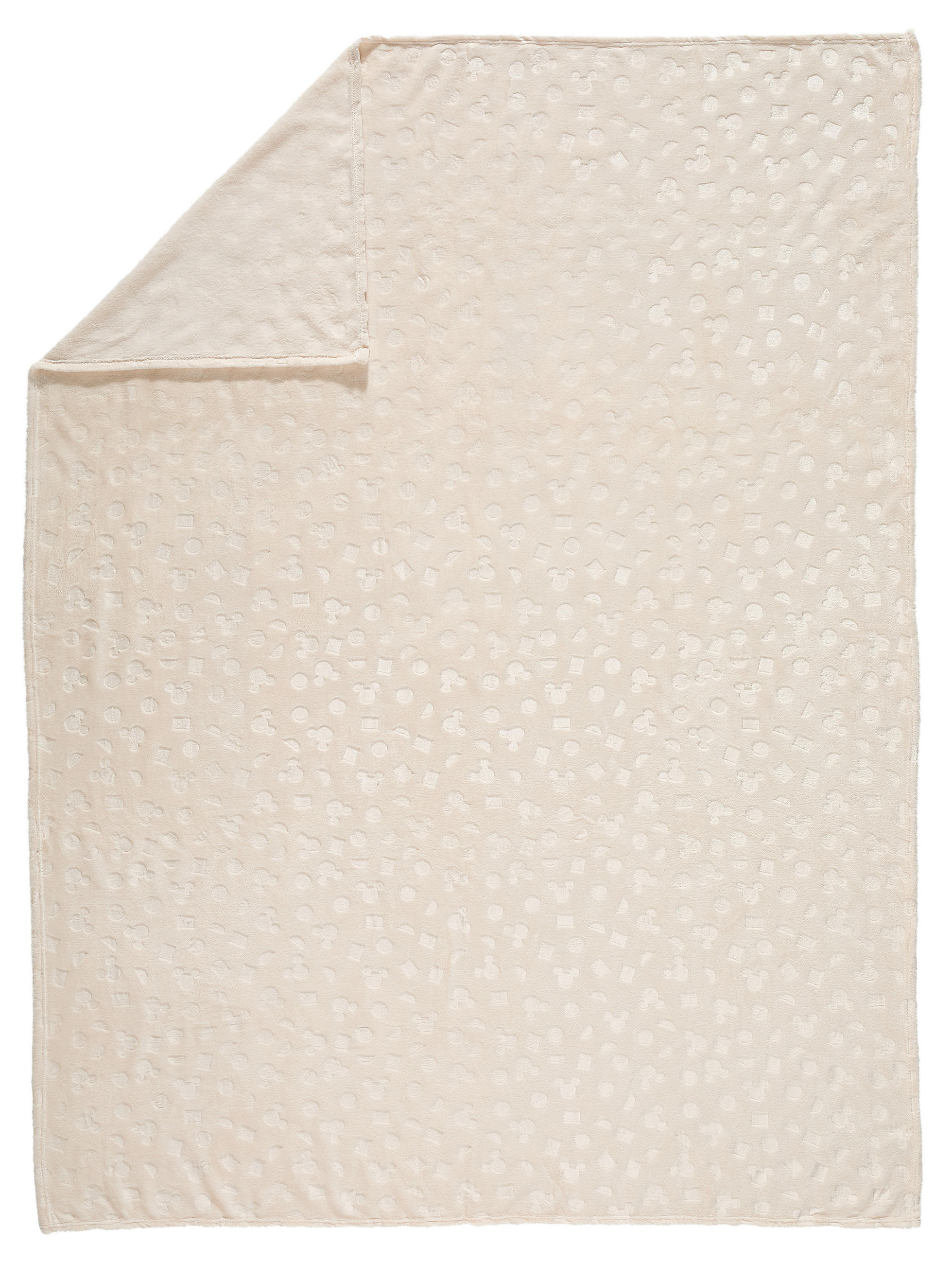 WOHNDECKE Micky&Minnie 150/200 cm  - Creme, Basics, Textil (150/200cm) - Disney