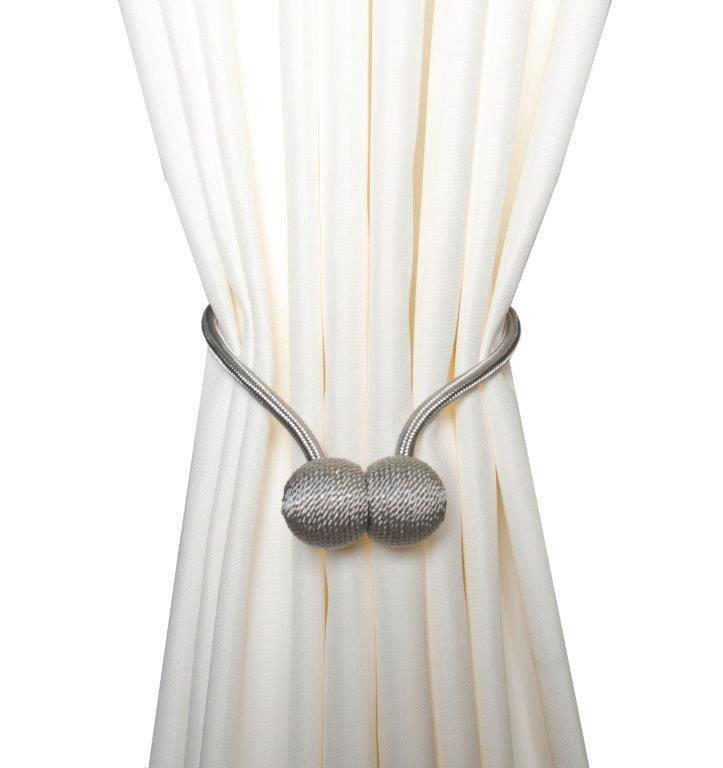 DEKORAČNÍ SPONA - šedá, Basics, kov (45cm) - Homeware